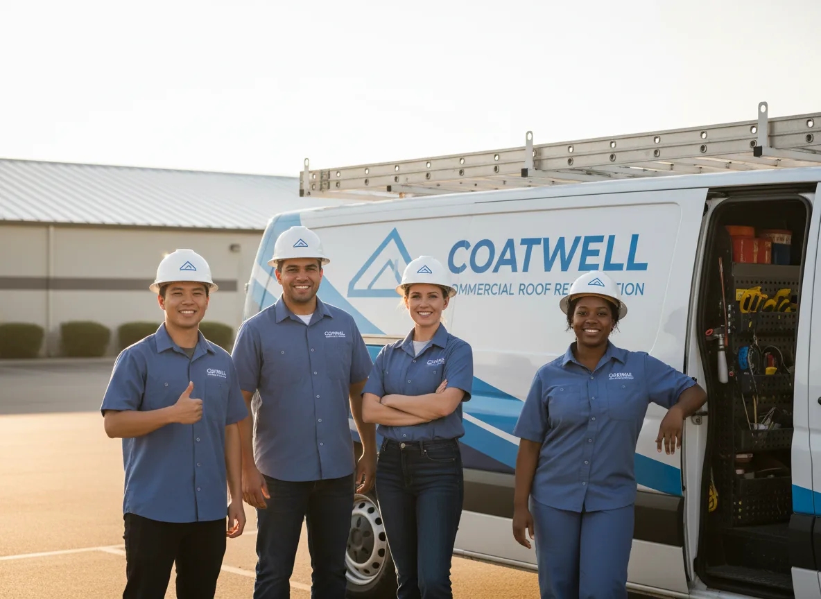 Commercial roof coating company in Fitzhugh, OK